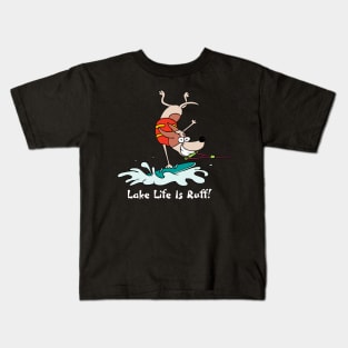 Wakeboard for Dark Shirts Kids T-Shirt